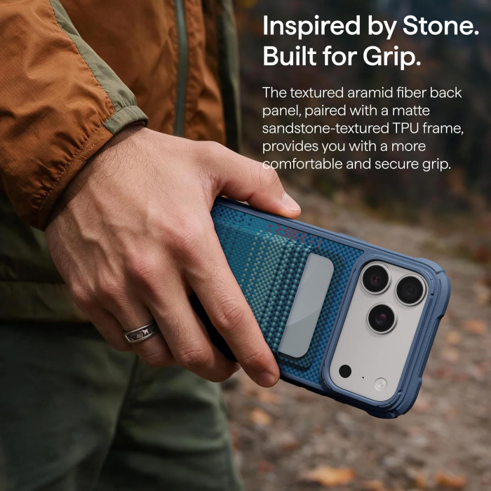 Husa Pitaka iPhone 18 Pro, Cairn, ProGuard, Moonrise 2.0, MagSafe, Protectie antisoc, 01* Midnight [13]