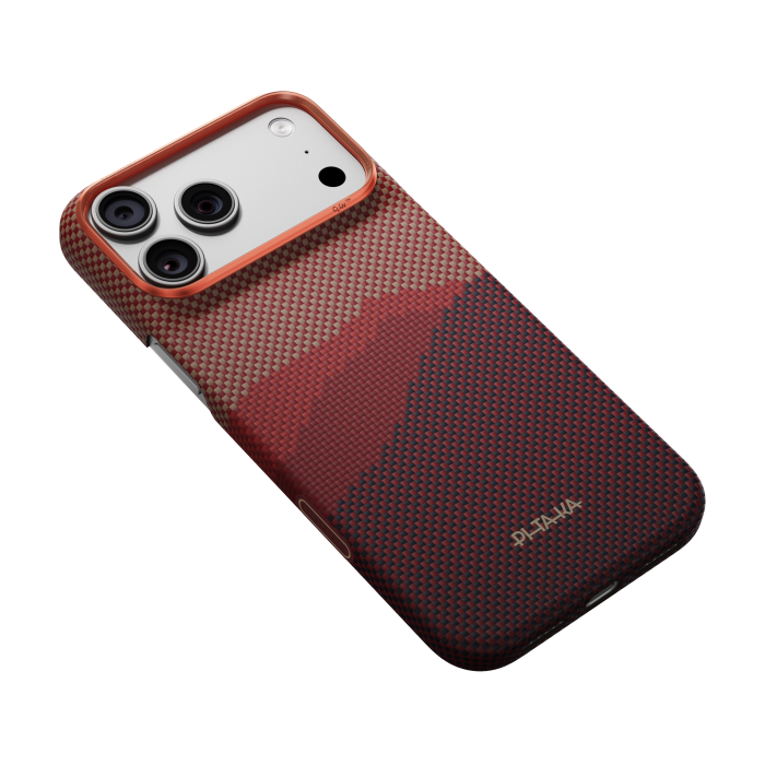 Husa Pitaka iPhone 18 Pro Max, Edge Case, Over The Horizon, PitaTap™, MagSafe, Ultra Slim, 03* Autumn Dusk [7]