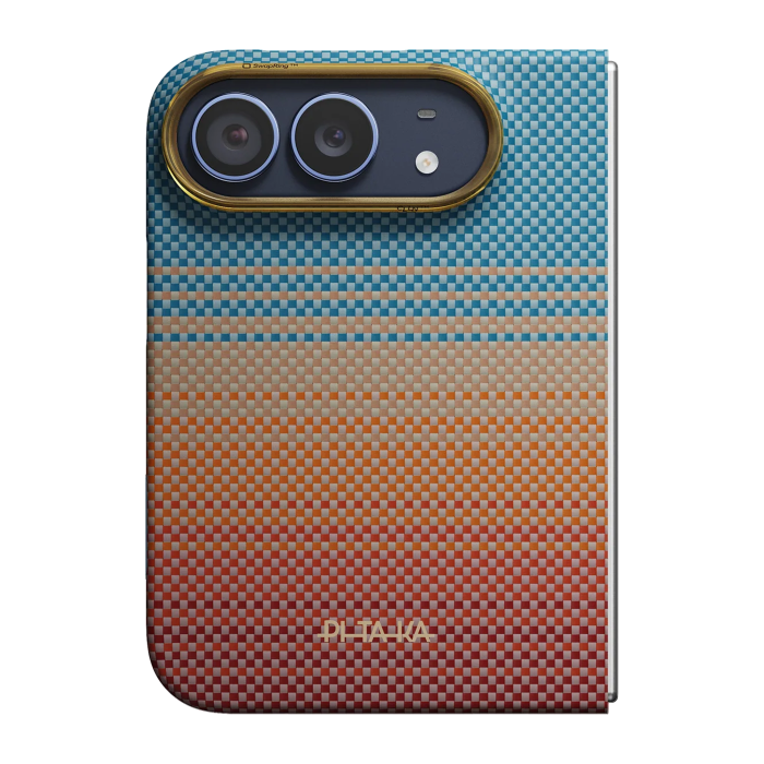 Husa Pitaka iPhone Duo, Edge Case, California Dream, PitaTap™, MagSafe, Ultra Slim, 01* Open Highway [2]