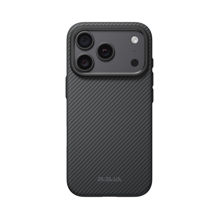 Husa Pitaka iPhone 18 Pro Max/ 17 Pro Max, Summa, UltraGuard, MagSafe, Protectie antisoc, Summa, Negru/ Gri [3]