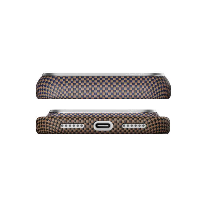 Husa Pitaka iPhone 18 Pro Max, Aramida, Edge Case, PitaTap™, MagSafe, Ultra Slim, Sunset [8]