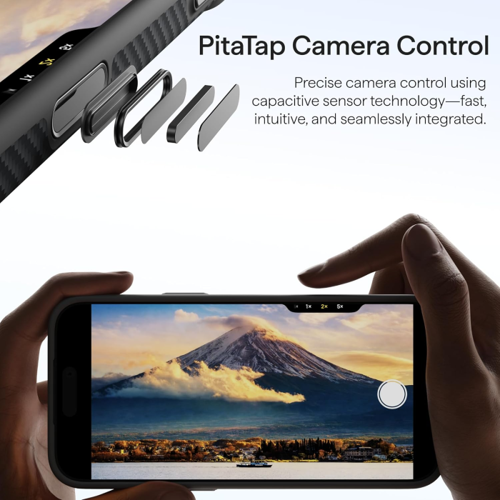 Husa Pitaka iPhone 18 Pro Max, Summa, UltraGuard, MagSafe, Protectie antisoc, Summa, Negru/ Gri [11]