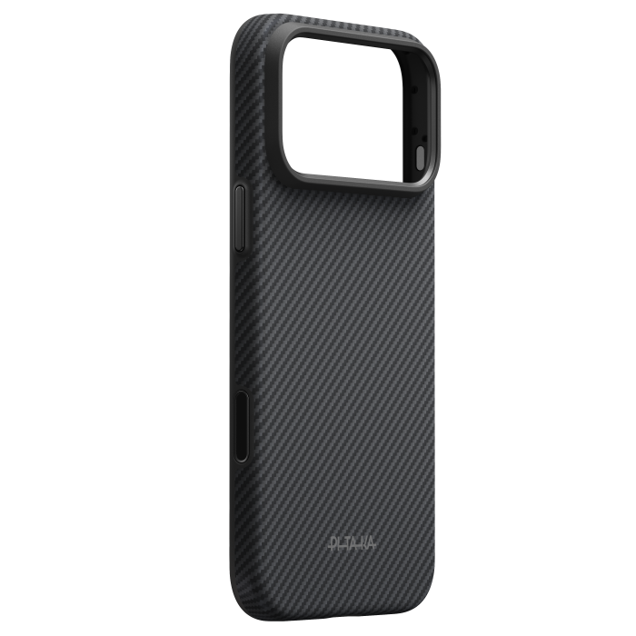 Husa Pitaka iPhone 18 Pro, Summa, UltraGuard, MagSafe, Protectie antisoc, Summa, Negru/ Gri [3]