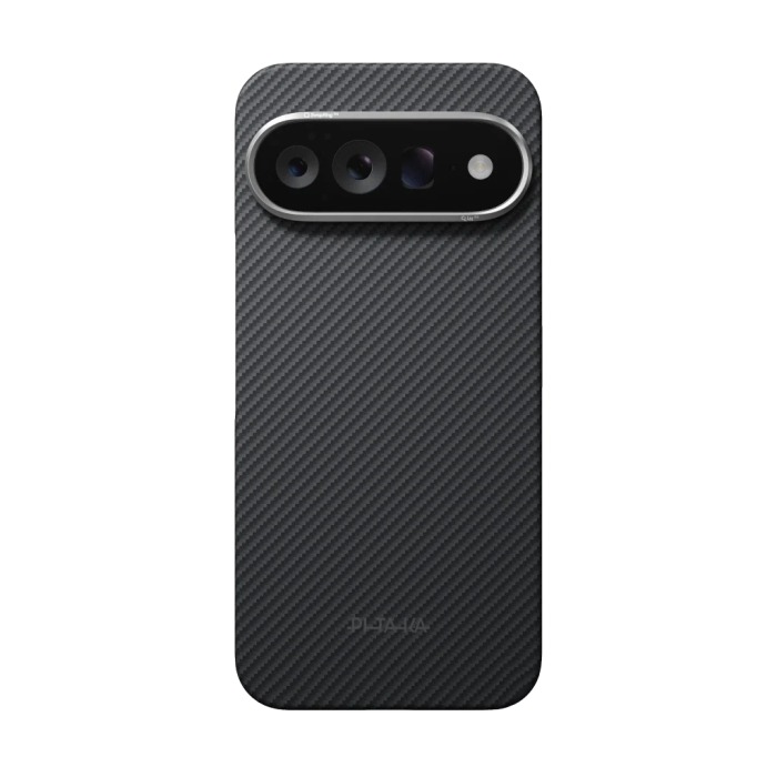 Husa Pitaka Google Pixel 11 Pro, Edge Case, MagSafe, Ultra Slim, Negru/Gri [2]