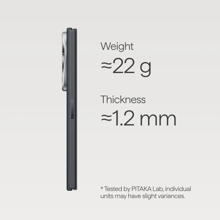 Husa Pitaka Samsung Z Fold8 Ultra, Edge Case, MagSafe, Ultra Slim, Moonrise [6]
