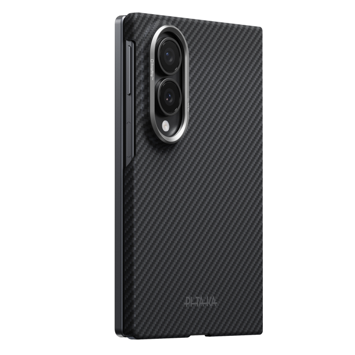 Husa Pitaka Samsung Z Fold8, Edge Case, MagSafe, Ultra Slim, Negru/Gri [2]