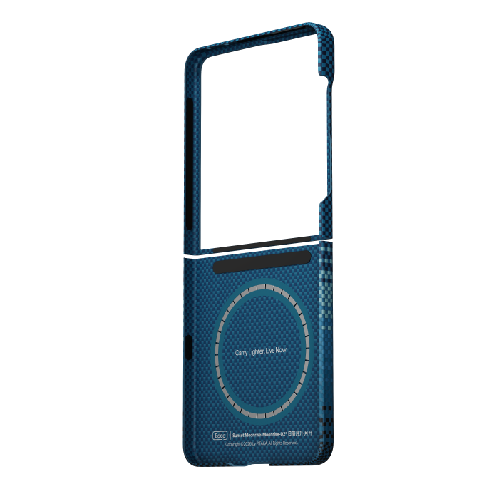 Husa Pitaka Samsung Z Flip8, Edge Case, MagSafe, Ultra Slim, Moonrise [3]