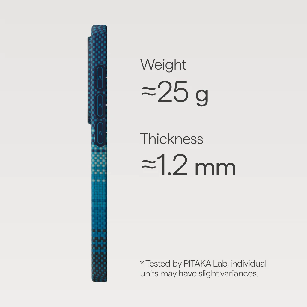 Husa Samsung S26 Pitaka Moonrise, Edge Case, Aaron Button, MagSafe, Aramida [4]