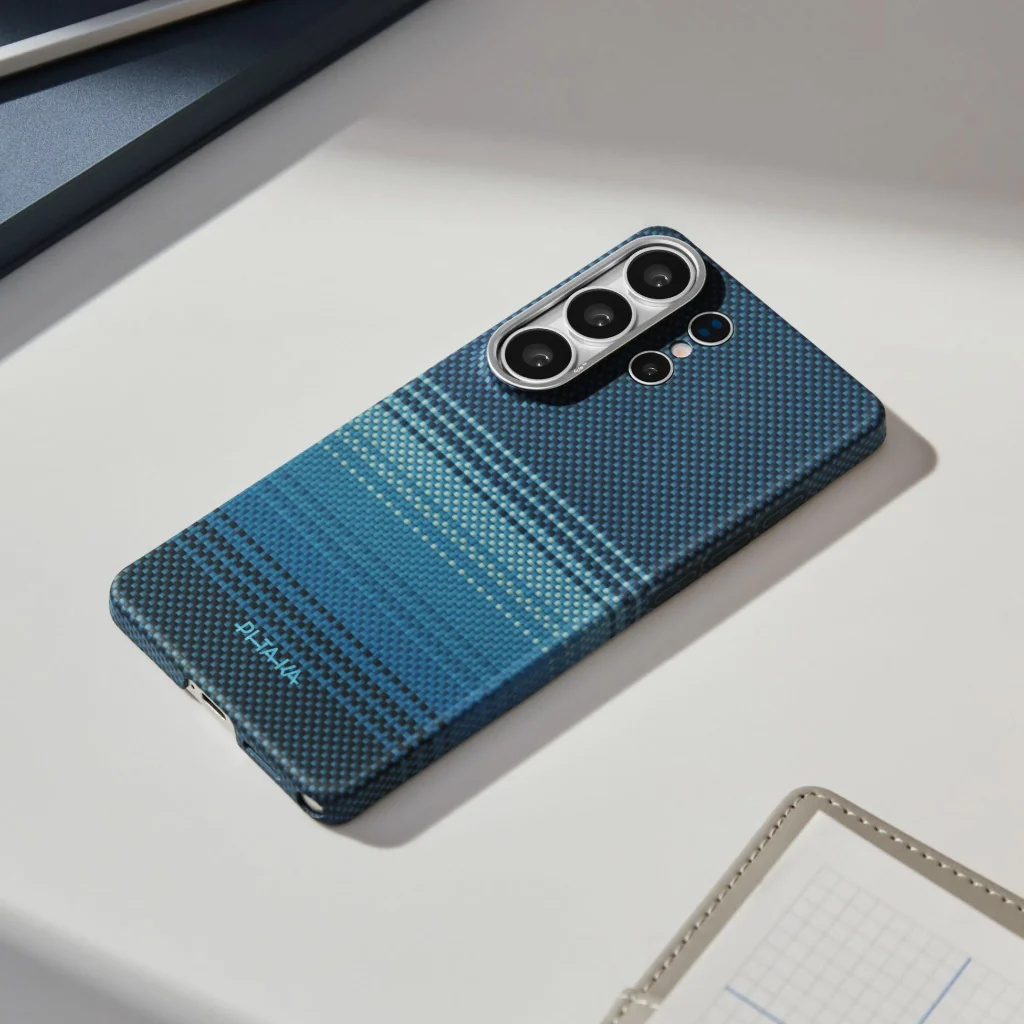 Husa Samsung S26 Plus Pitaka Moonrise, Edge Case, Aaron Button, MagSafe, Aramida [5]