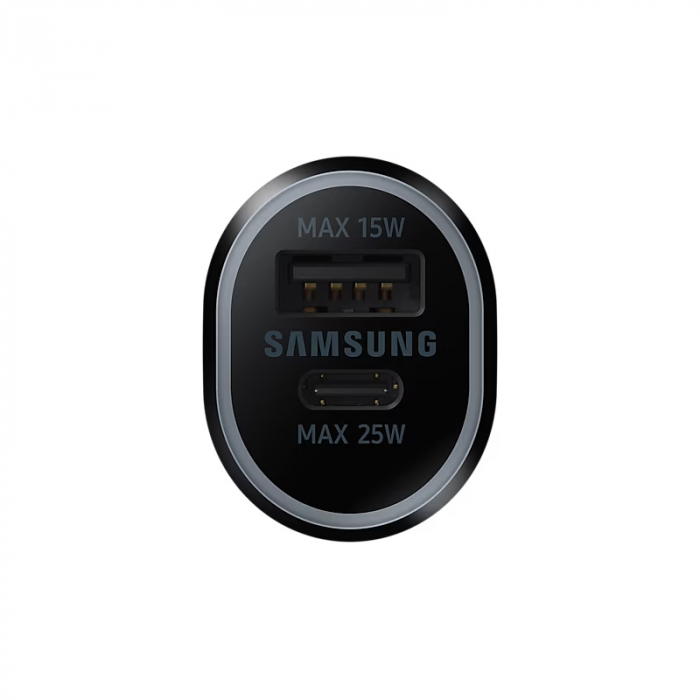 Incarcator Auto Samsung, 40W, 2A, 1 X USB-C, 1x USB-A, Negru [3]