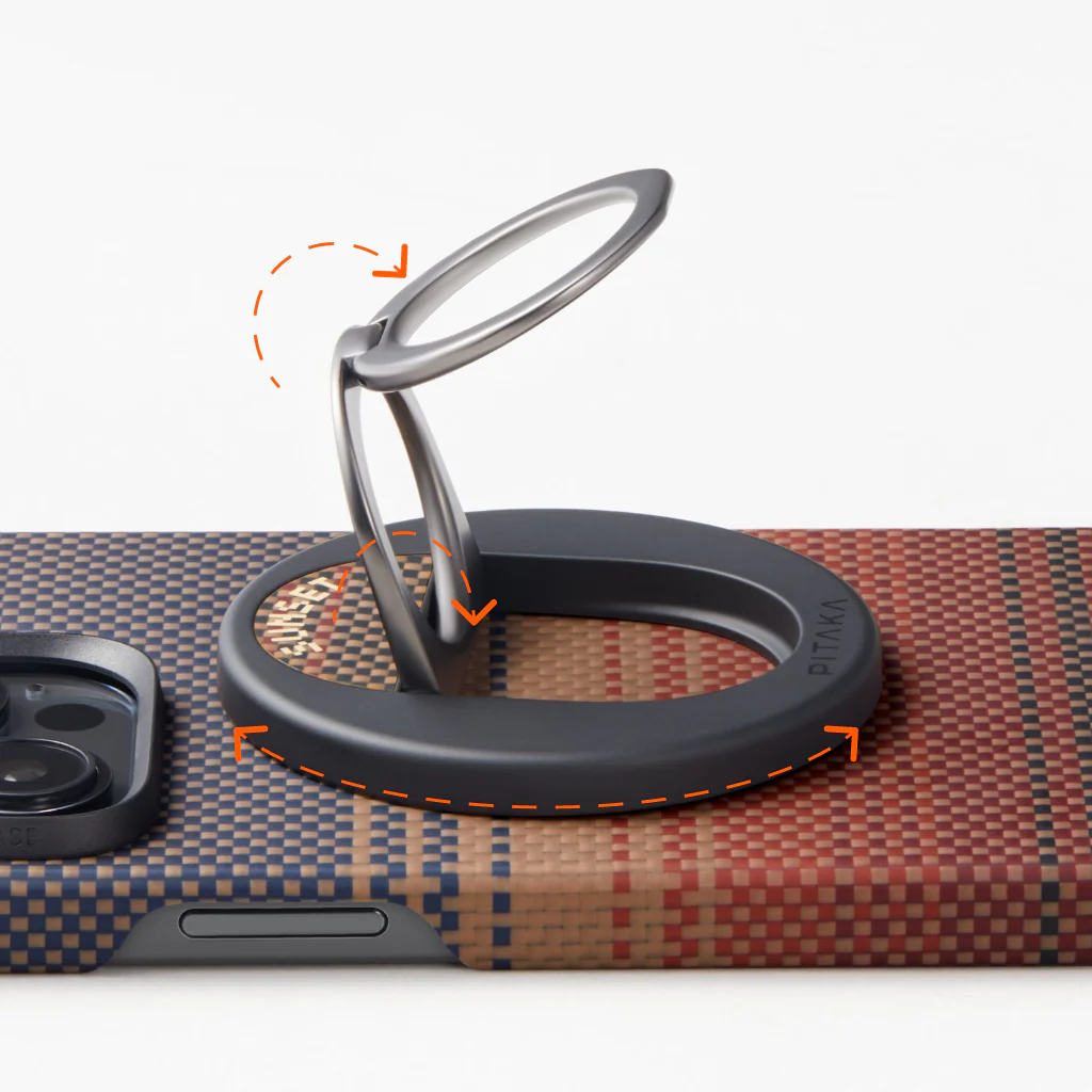 MagEZ Grip 3, Suport magnetic pentru telefon cu inel de prindere, Sunset [4]