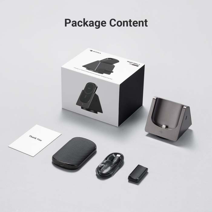 MagEZ Slider 2- Statie de Incarcare Wireless cu Baterie Externa Magnetica Integrata [7]