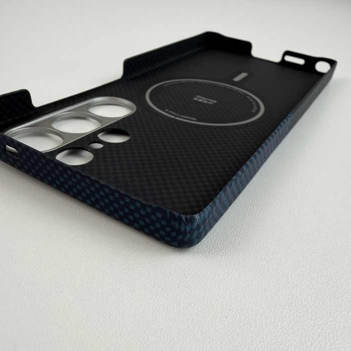 [Outlet] Husa MagEZ 6 Starpeak Over The Horizon 600D, Aramida Samsung S25 Ultra, MagSafe, Albastru, Ultra Slim [3]