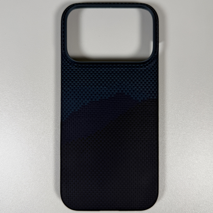 [Outlet] Husa MagEZ 7 Pitaka iPhone 17 Pro, Aramida 600D, Over The Horizon, PitaTap™, MagSafe, Ultra Slim [2]