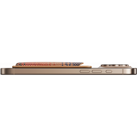 Portofel Pitaka cu MagSafe, MagEZ Woven Sunset din fibra de aramida [10]