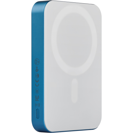 Baterie Externa Magnetica PITAKA, Magsafe, Design Ultra Subtire, 15W Wireless, 10000mAh, Moonrise [2]