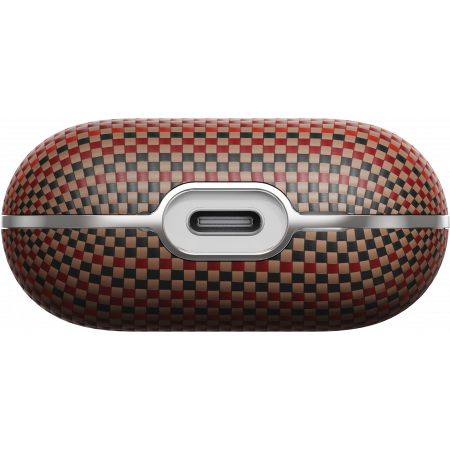 [Outlet] Carcasa MagEZ pentru AirPods 4, Fibra de Aramida, Sunset [7]