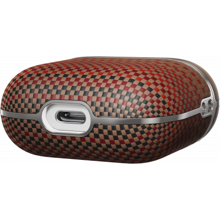 [Outlet] Carcasa MagEZ pentru AirPods 4, Fibra de Aramida, Sunset [8]