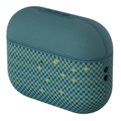 Apple Watch/Airpods/Card Sleeve - Carcasa MagEZ pentru AirPods Pro 3, Fibra de Aramida, Lucid Blue