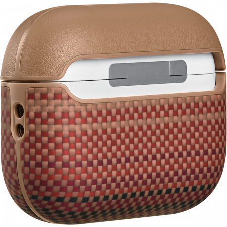 Carcasa MagEZ pentru AirPods Pro 3, Fibra de Aramida, Sunset [1]