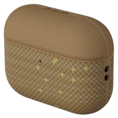 Apple Watch/Airpods/Card Sleeve - Carcasa MagEZ pentru AirPods Pro 3, Fibra de Aramida, Golden Glinth