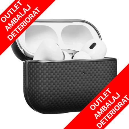 [Outlet] Carcasa MagEZ pentru AirPods Pro/Pro 2, Negru/Gri [0]