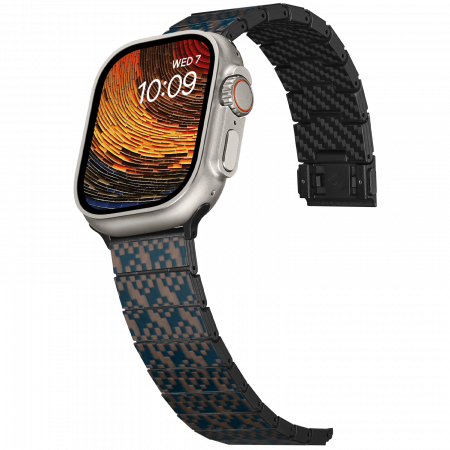 Curea din Fibra de Carbon Dreamland pentru Apple Watch seriile 1 - 9 / SE / Ultra/Ultra 2 , 38/40/41/42/44/45/49 mm [3]