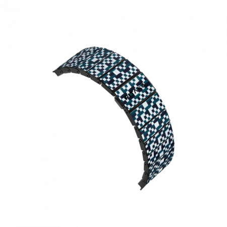 Curea Pitaka din Fibra de Carbon Dreamland Mosaic pentru Apple Watch seriile 1-11, SE3/SE / Ultra 3 /Ultra 2 / Ultra , 38/40/41/42/44/45/49 mm [6]