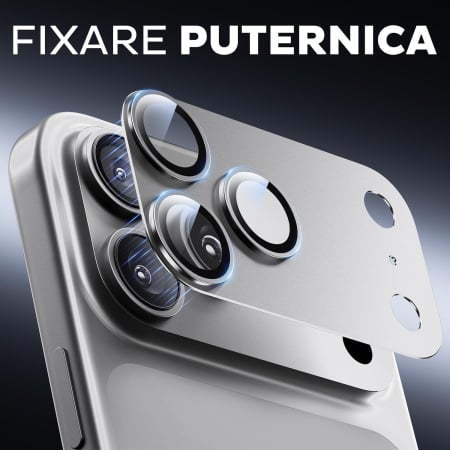 Folie de camera completa pentru iPhone 17 Pro - Argintiu/Silver [4]