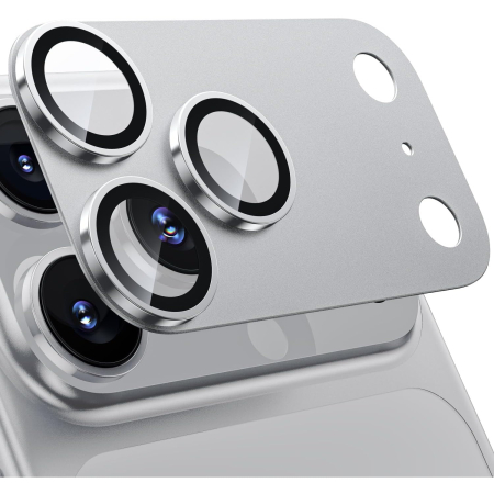 Folie de camera completa pentru iPhone 17 Pro - Argintiu/Silver [1]