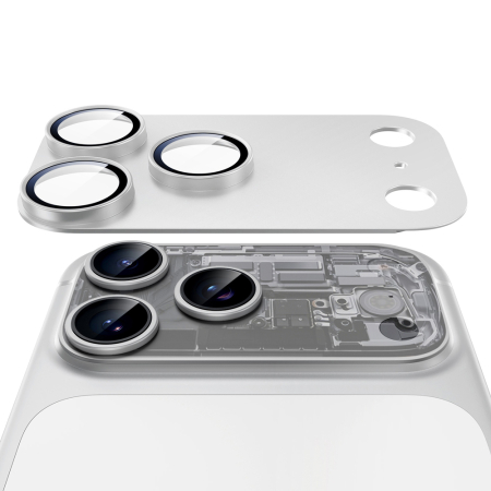 Apple - Folie de camera iPhone 18 Pro Armorite® Pro Camera Lens Protector (Completa), Silver
