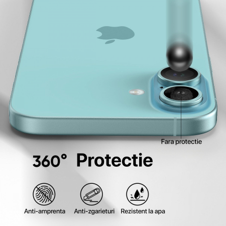 Folie de camera pentru iPhone 16 Plus - Ultramarine [3]