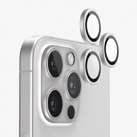 Apple - Folie de camera pentru iPhone 16 Pro - White Titanium