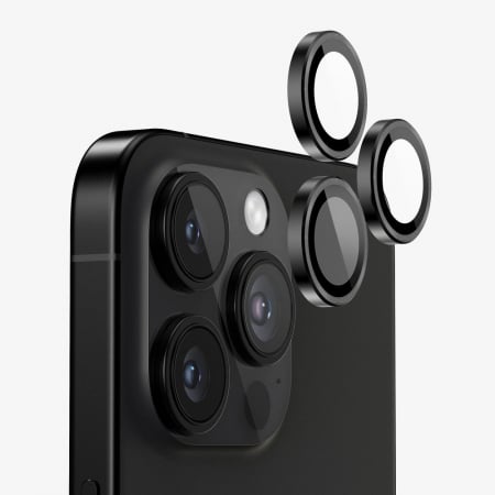 Folii camera - Folie de camera pentru iPhone 16 Pro Max - Black Titanium
