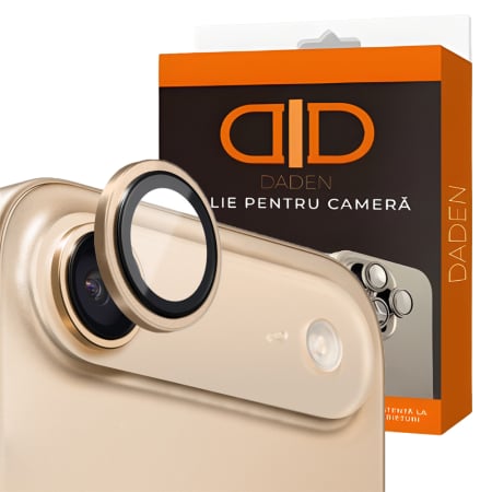 Folie de camera pentru iPhone 17 Air - Gold [4]
