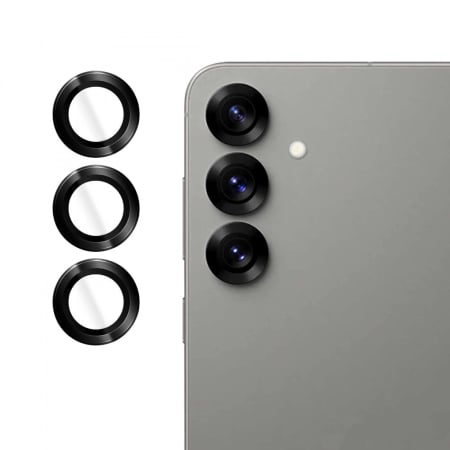Folii camera - Folie de camera pentru Samsung Galaxy S25 Plus - Negru