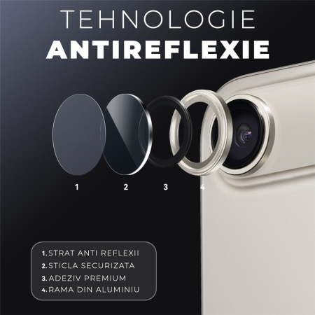 Folie de camera pentru iPhone 17 Air - Gray Titanium [3]