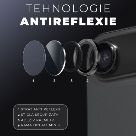 Folie de camera pentru iPhone 17 Air -  Negru [3]