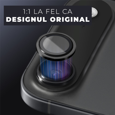 Folie de camera pentru iPhone 17 Air -  Negru [1]