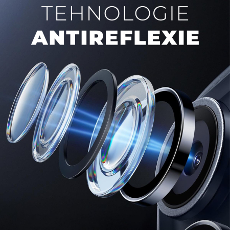 Folie de camera pentru iPhone 17 Pro/17 Pro Max - Albastru [2]