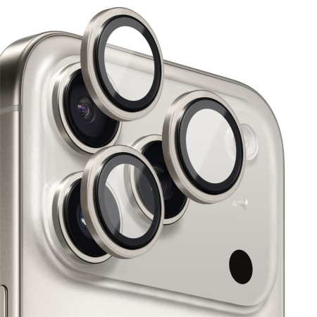 Folii camera - Folie de camera pentru iPhone 17 Pro/17 Pro Max - Gray Titanium