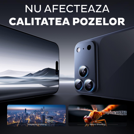 Folie de camera completa pentru iPhone 17 Pro - Deep Blue/Albastru [4]
