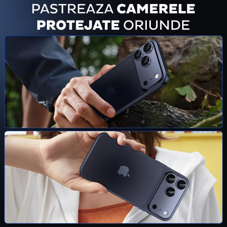 Folie de camera completa pentru iPhone 17 Pro - Deep Blue/Albastru [7]