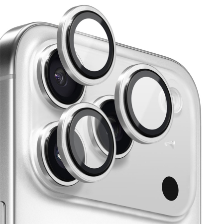 Folii camera - Folie de camera pentru iPhone 17 Pro/17 Pro Max - Silver