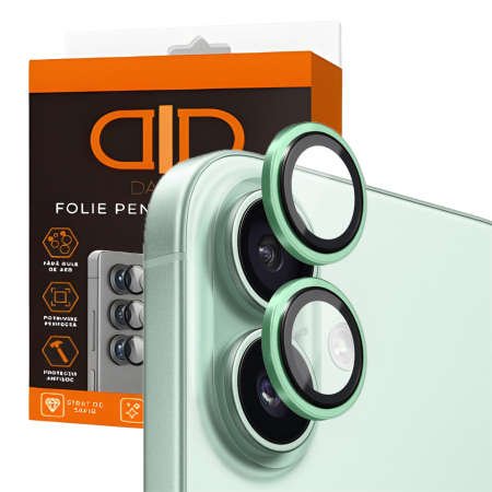 Folie de camera pentru iPhone 17 - Verde Deschis [4]