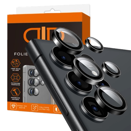 Folie de camera pentru Samsung Galaxy S25 Ultra- Negru [3]