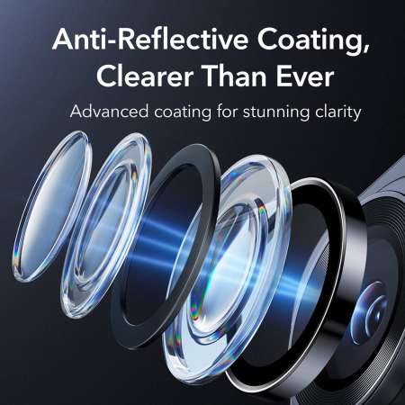 Folie de camera Samsung Galaxy S26 Ultra, ESR Armorite, Negru [4]