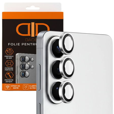 Accesorii - Folie de camera pentru Samsung Galaxy S26 Plus - Argintiu