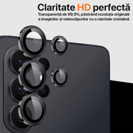 Folie de camera pentru Samsung Galaxy S26 Ultra - Negru [2]