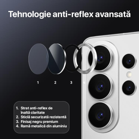 Folie de camera pentru Samsung Galaxy S26 Ultra - Argintiu [1]